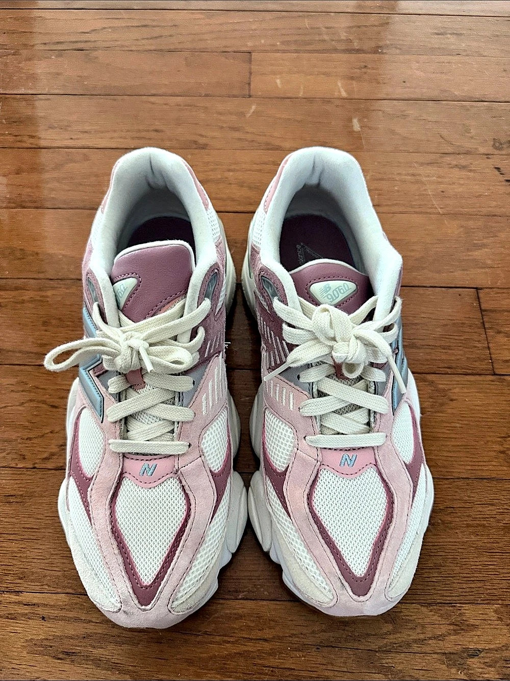New Balance 9060 Rose Pink Women's Pink & White Sneakers